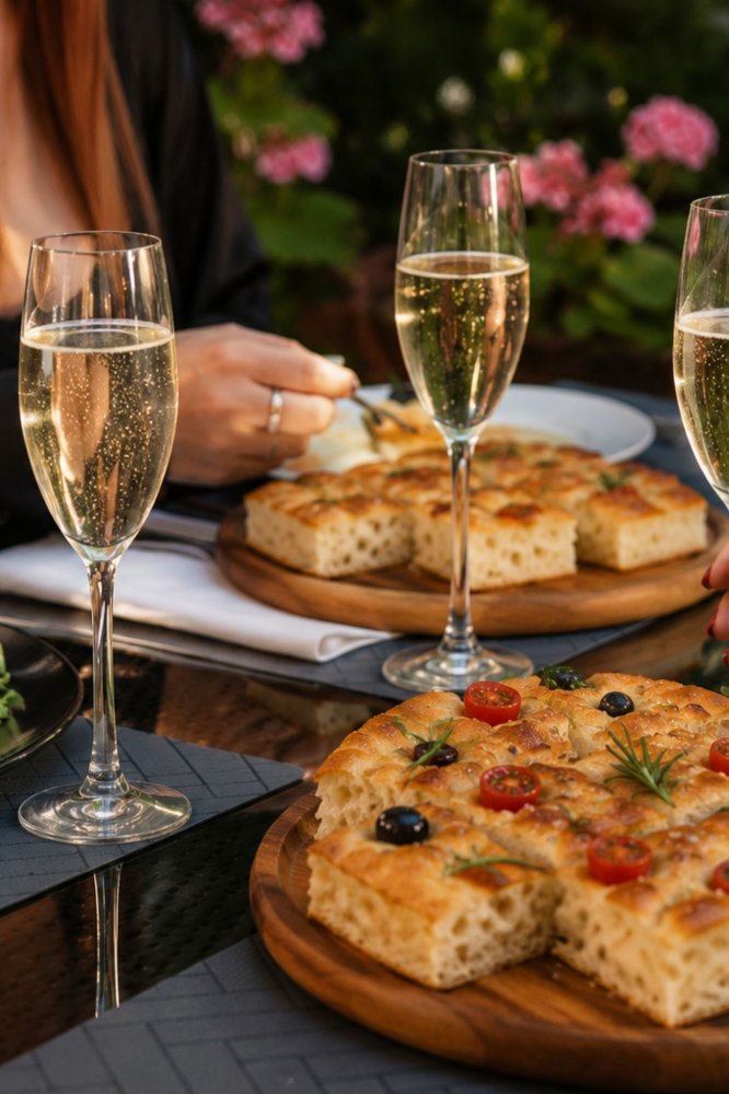 Focaccia délután