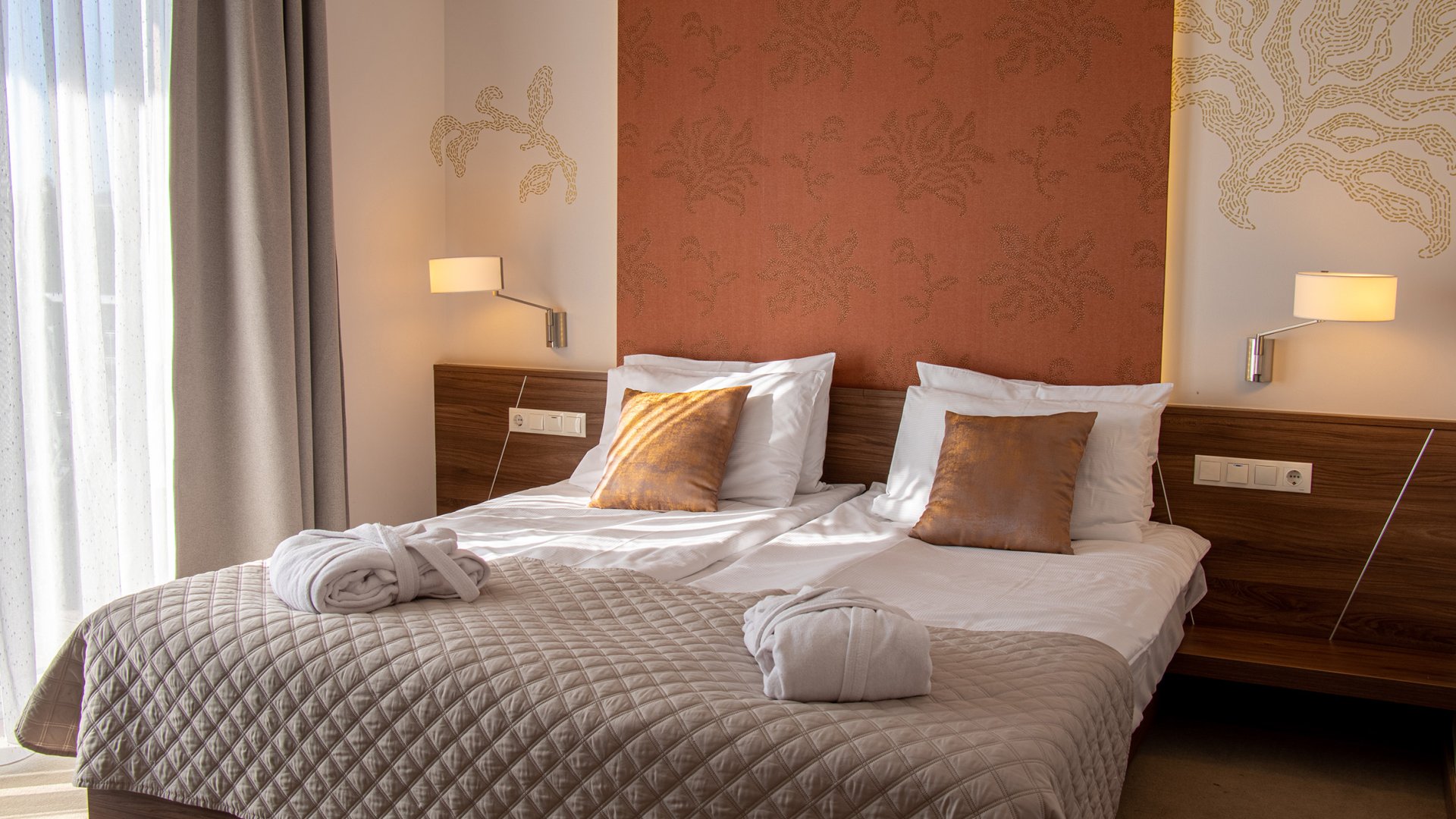 De Luxe Corner lakosztály – Fürdő felé néző