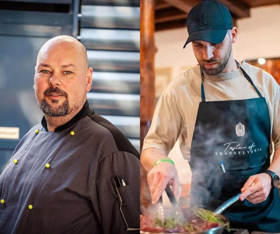Chefs Kreácsik Ádám and Darab Ádám