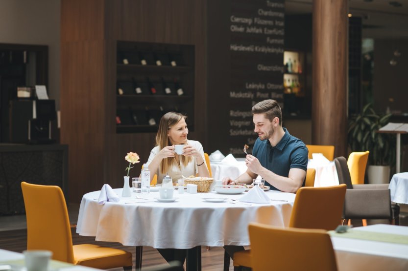 4 Seasons Wellness Package breakfast and a three-course gourmet dinner